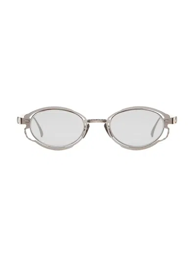 Kuboraum H01 Sunglasses In Silver