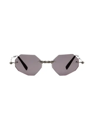 Kuboraum H44 Sunglasses In Argento