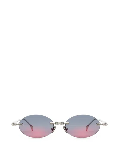 Kuboraum H62 Oval-frame Sunglasses In Multi