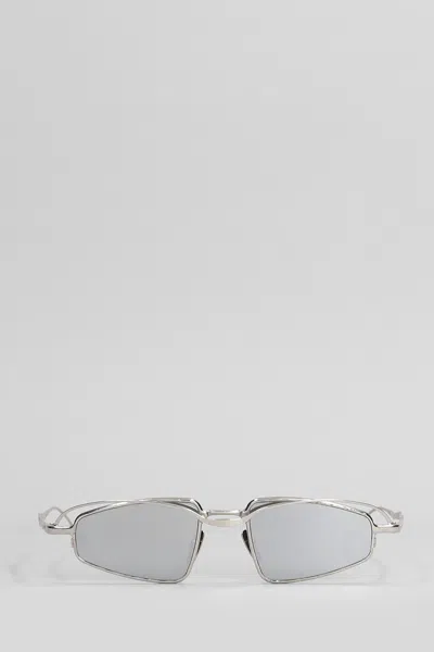 Kuboraum H73 Sunglasses In Silver Metal Alloy