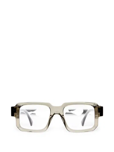 Kuboraum I03 Squared-frame Glasses In Brown