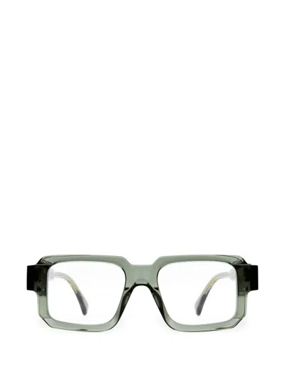 Kuboraum I03 Square-frame Glasses In Green