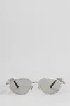 Kuboraum J71 Sunglasses In Grey Metal Alloy In Gray
