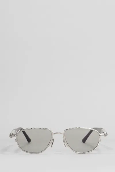 Kuboraum J71 Sunglasses In Grey Metal Alloy In Gray