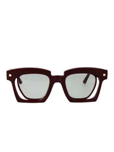 Kuboraum J9 Sunglasses In Red