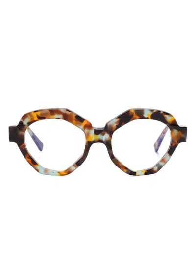 Kuboraum K29 Glasses In Brown