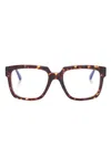 Kuboraum K3 Glasses In 褐色