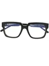 Kuboraum K3 Rectangle Frame Glasses In Black