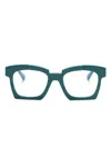 Kuboraum K5 Glasses In 绿色