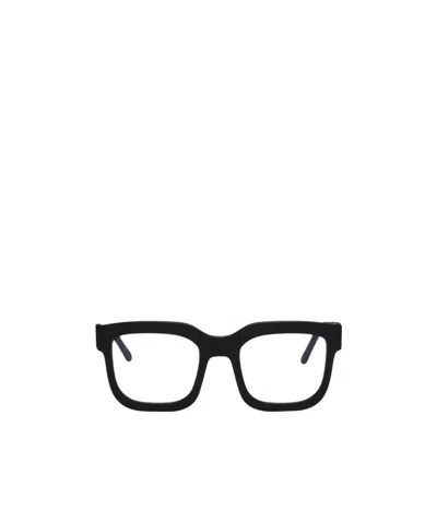 Kuboraum Logo Flat Mirror In Black