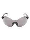 Kuboraum Mask E51 Oversized-frame Sunglasses In Brown