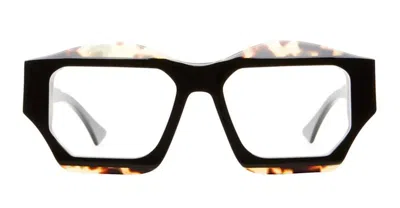 Kuboraum Mask F4 - Havana Black Shine Rx Glasses