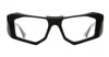 Kuboraum Mask F6 - Black Matte Rx Glasses In Black
