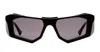 Kuboraum F6 Sonnenbrille Mit Geometrischem Gestell In Black
