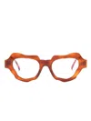 Kuboraum Mask G2 Glasses In Tr Brown