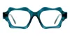 Kuboraum Mask G6 - Rain Forest Rx Glasses In Blue