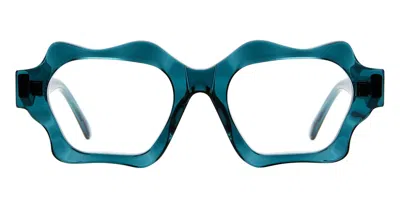 Kuboraum Mask G6 - Rain Forest Rx Glasses In Blue