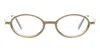 Kuboraum Mask H18 - Gold Rx Glasses In Gold