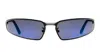 Kuboraum Mask H34 Bm - Black Matte Sunglasses In Blue