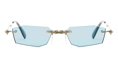 Kuboraum Mask H40 Gg - Gold Sunglasses