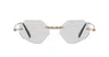 Kuboraum Mask H44 - Rose Gold Sunglasses In Gold