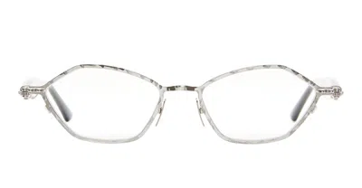 Kuboraum Mask J70 - Silver Rx Glasses In Metallic