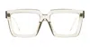 Kuboraum Mask K26 - Transparent Green Rx Glasses