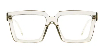 KUBORAUM MASK K26 - TRANSPARENT GREEN RX GLASSES