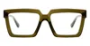 Kuboraum Mask K26 Mo - Warm Olive Rx Glasses In Green