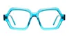 Kuboraum Mask G2 - Torquoise Rx Glasses In Blue