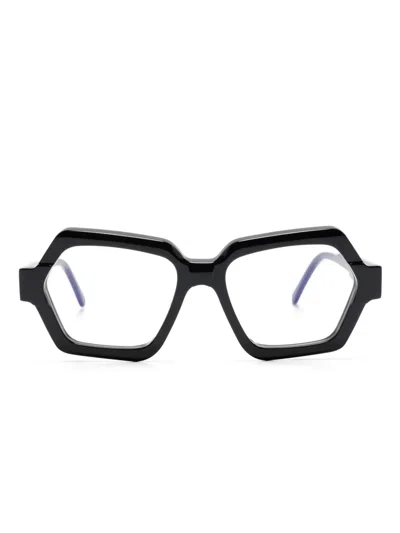 Kuboraum Mask K38 Geometric-frame Glasses In Black