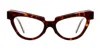 Kuboraum Mask K39 -tortoise Rx Glasses In Black Shine