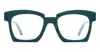 Kuboraum Mask K5 - Teal Green Rx Glasses In Green