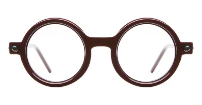 Kuboraum Mask P1 Dr - Bordeaux Rx Glasses In Burgundy