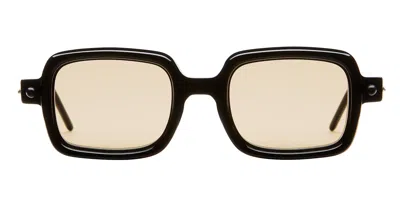 Kuboraum Mask P2 - Black / Ivory Sunglasses