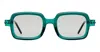 Kuboraum Mask P2 Hb - Hamburger Banoff Sunglasses In Green