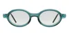 Kuboraum Mask P6 Hb - Hamburger Banoff Sunglasses In Green