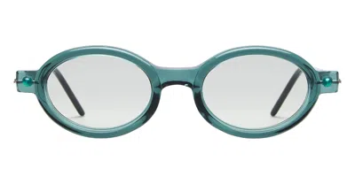 Kuboraum Mask P6 Hb - Hamburger Banoff Sunglasses In Green