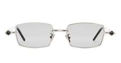 KUBORAUM MASK P73 - SILVER / GREY / BLACK SUNGLASSES