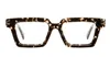 Kuboraum Mask Q2 - Grey / Yellow Havana Rx Sunglasses In Havana