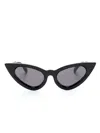 Kuboraum Mask Y3 Cat-eye Frame Sunglasses In Black