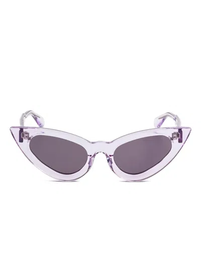 Kuboraum Mask Y3 Cat-eye Sunglasses In Purple