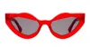 Kuboraum Maske Y8 Rd 2grey Sunglasses In Red