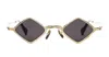 Kuboraum Mask Z14 - Gold / Grey Lens Sunglasses In Gold