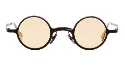 Kuboraum Mask Z17 - Black Matte / Orange Lens Sunglasses