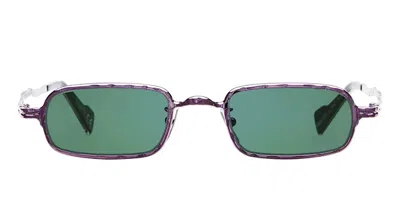 Kuboraum Mask Z18 Fx - Metallic Fuchsia Sunglasses In Purple
