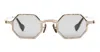 Kuboraum Full Frame Sunglasses In Gold