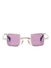 Kuboraum Mask Z21 Sunglasses In 金色