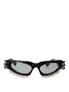 Kuboraum Maske E21 Sunglasses In Brown