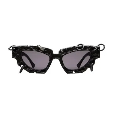 Kuboraum Maske F5 Bm Hypercore Black Matte Sunglasses In Nero